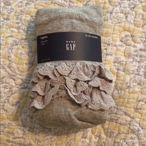 Brand New Baby Girl Gap Tights 12-24 months